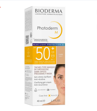 Bioderma Photoderm M SPF50+ Light Tinted Sun Cream 40 mL
