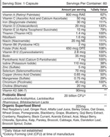 Organic Earth Prenatal Multi 60 Capsules organic Earth