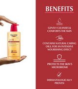 Eucerin pH5 Skin Protection Moisturizing Shower Oil For Very Dry & Sensitive Skin 400ml Eucerin