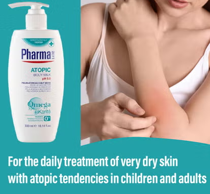 PharmaLine Atopic Body Milk 300 mL