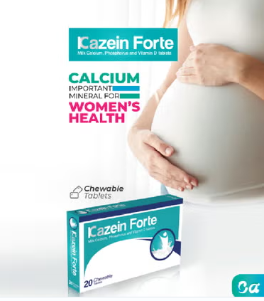 Kazein Forte Milk Calcium Chewable Tablets 20's