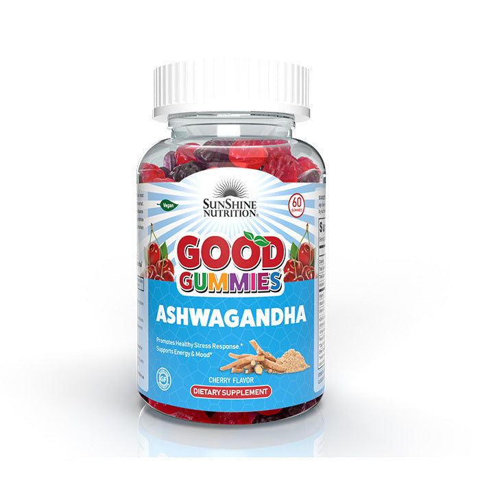 Sunshine Nutrition Good Gummies Ashwagandha 60's Sunshine Nutrition