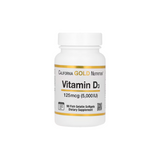 Vitamin D3 125 Mcg Dietary Supplement - 90 Softgels (5,000 Iu)