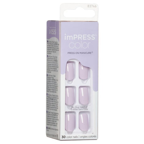 Kiss - Impress Nails Color - Picture Purplect