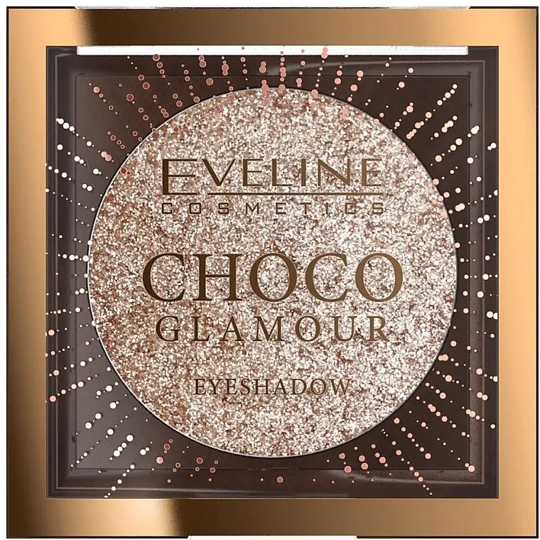 Eveline Cosmetics Choco Glamour Eyeshadow (01 Moon Sparkle)