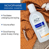 ACM Novophane Energizing Shampoo For Damaged, Dull & Weakened Hair 200ml