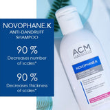 ACM Novophane K Anti-Dandruff Shampoo For Severe Scaly Scalp 125ml