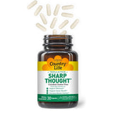 Country Life Triple Action Sharp Thought Capsules For Memory & Brain Health, Pack of 30's