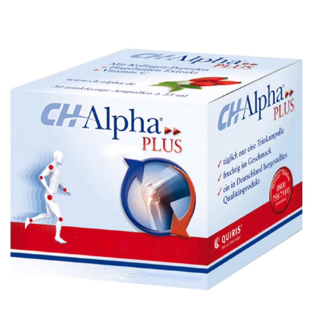 CH Alpha Plus Drinkable Collagen Peptide Vials 25ml, Pack of 30's