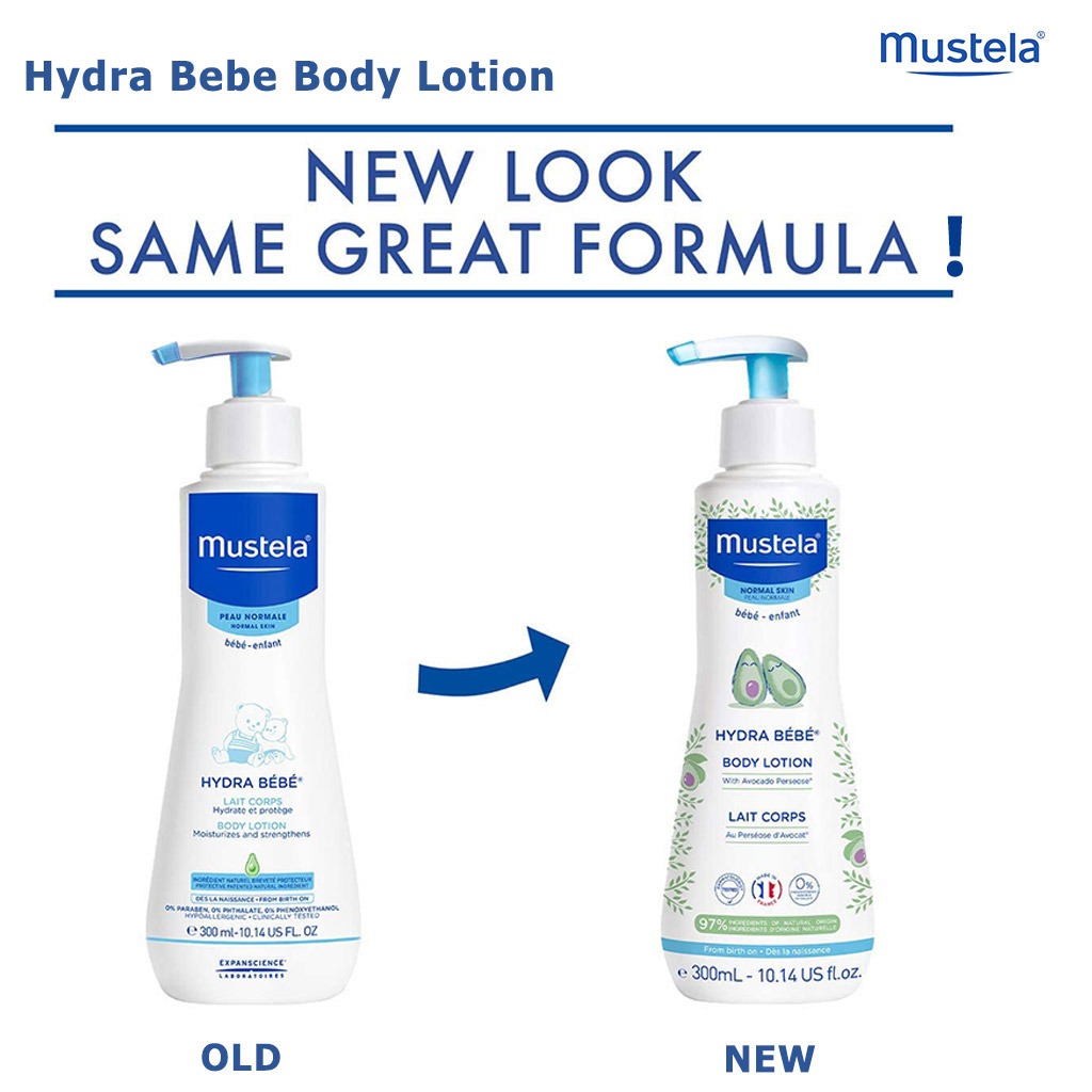 Mustela Baby Hydra Bebe Moisturizing Body Lotion 300 mL