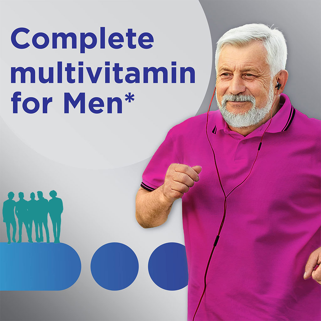 Centrum Men's Multivitamin Supplement Tablets, Pack of 60's