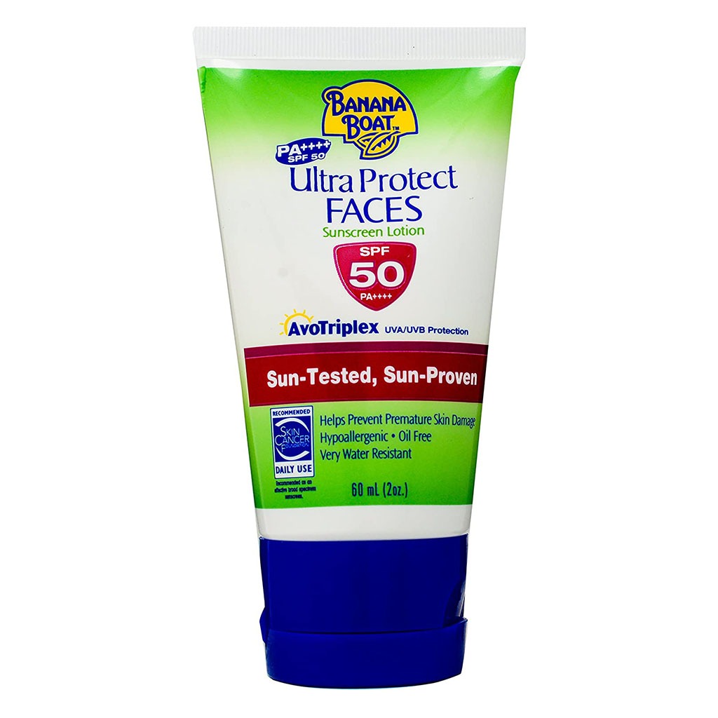 Banana Boat Ultra Protect Faces SPF50 Sunscreen Lotion 60 mL