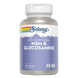 Solaray كبسولات MSM & Glucosamine النباتية لراحة المفاصل وصحة المفاصل في التسعينيات