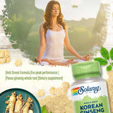 Solaray Korean Ginseng 550 mg VegCaps 50's