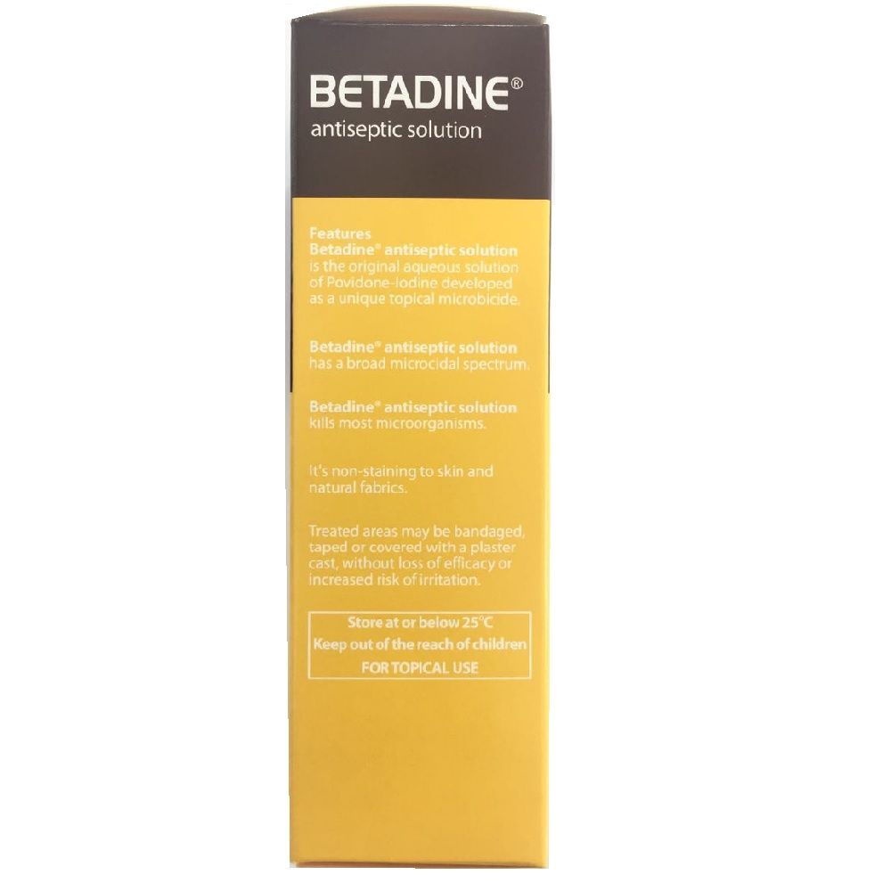 Betadine Antiseptic Solution 120 mL