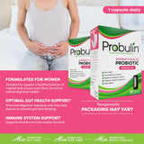 Probulin Women's Health Probiotic Capsules For Digestive Health, Pack of 30's