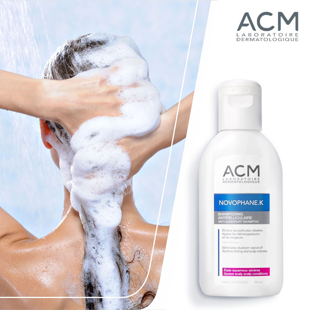 ACM Novophane K Anti-Dandruff Shampoo For Severe Scaly Scalp 125ml