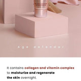 قناع النوم K-Secret Collagen Boosting Secret Age Defender المضاد للشيخوخة والتفتيح 60 مل