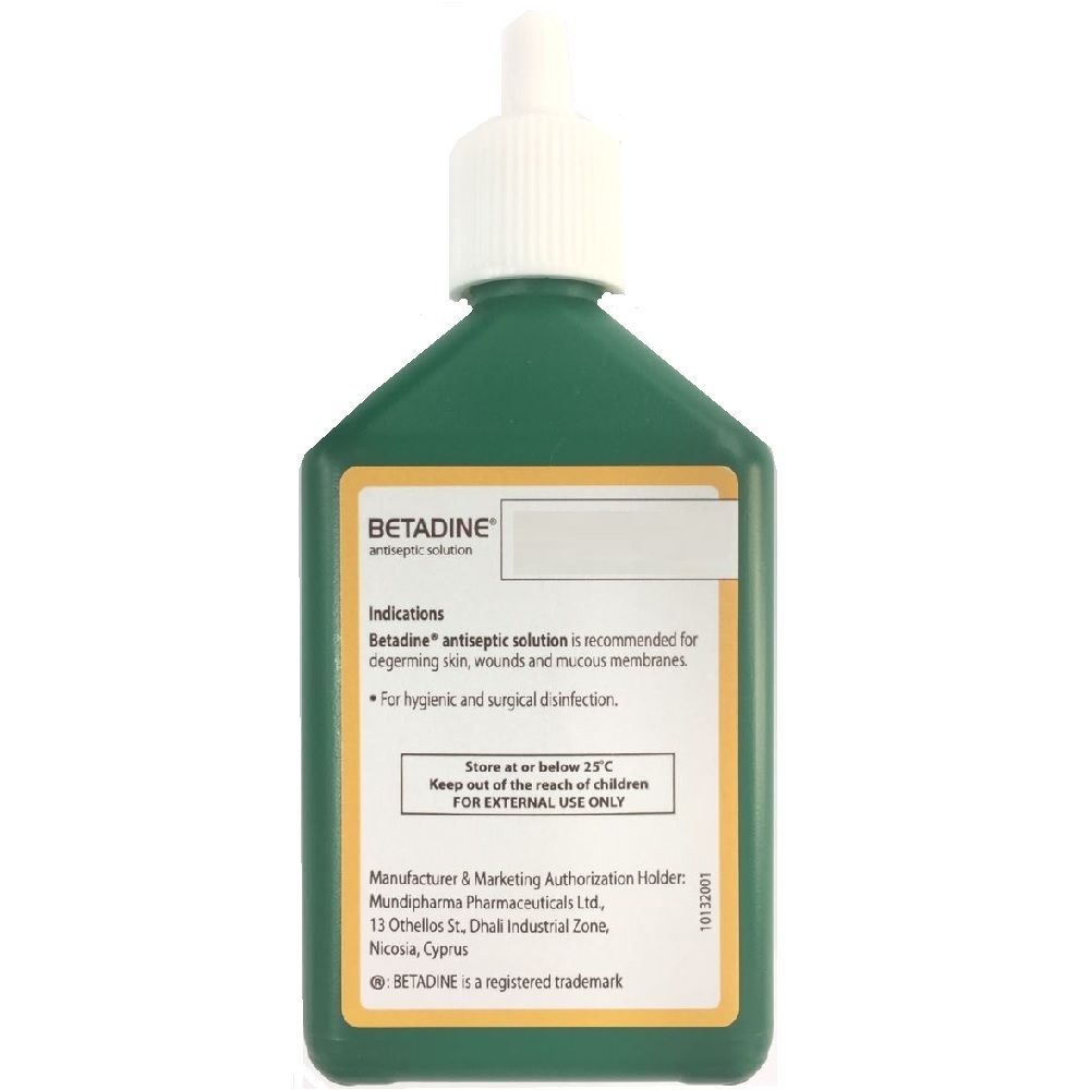 Betadine Antiseptic Solution 120 mL