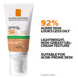 La Roche-Posay Anthelios UVMune 400 SPF 50+ Oil Control Tinted Gel Cream 50ml