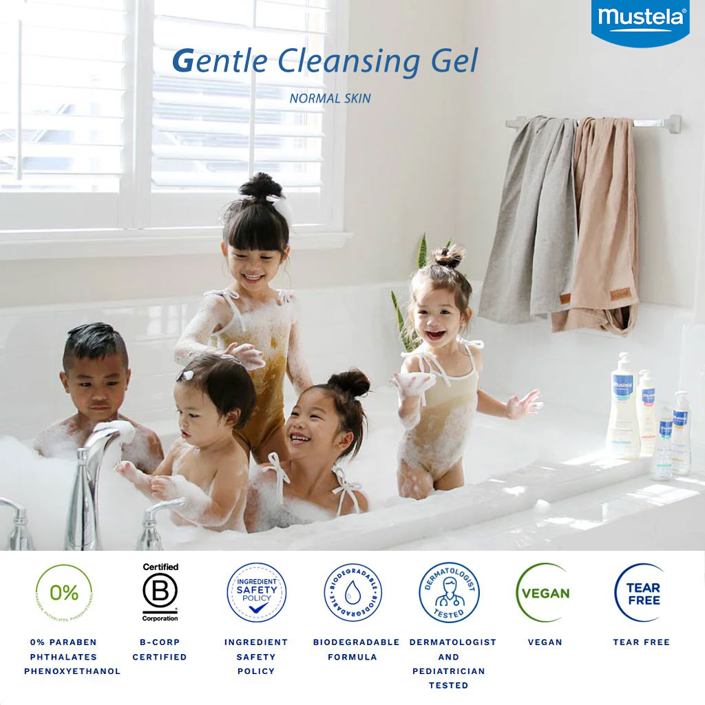 Mustela Baby Gentle Cleansing Gel For Hair & Body 500ml