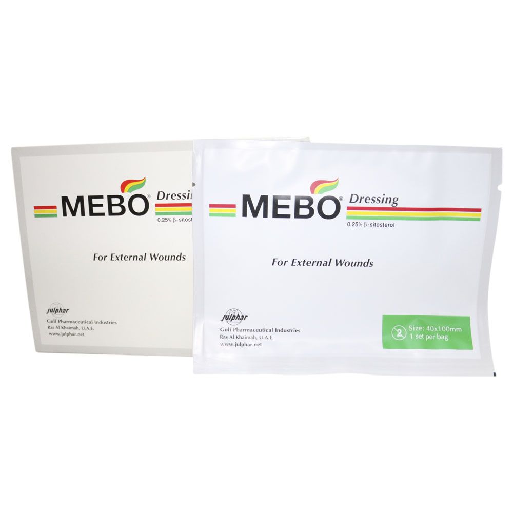 Mebo Wound Dressing 40 mm x 100 mm 5's