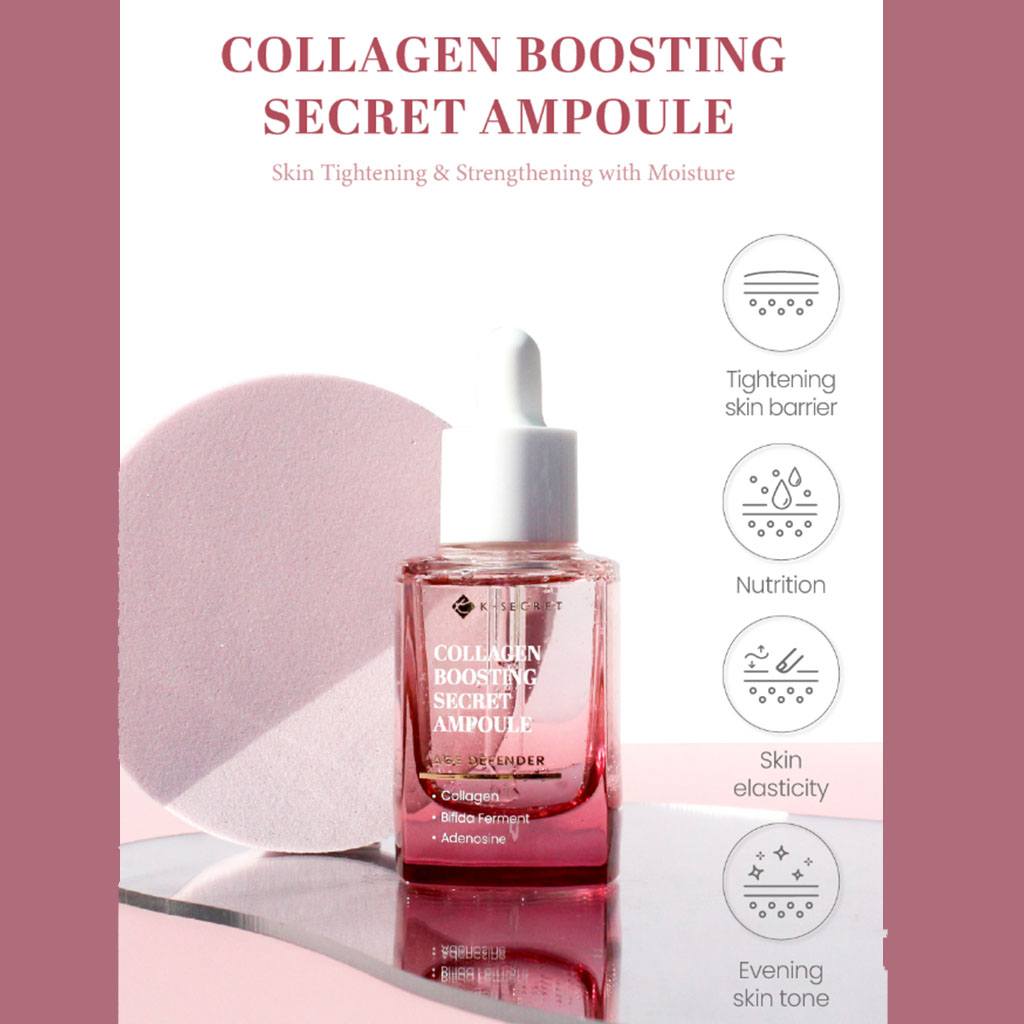 أمبولة K-Secret Collagen Boosting Secret Age Defender 30 مل