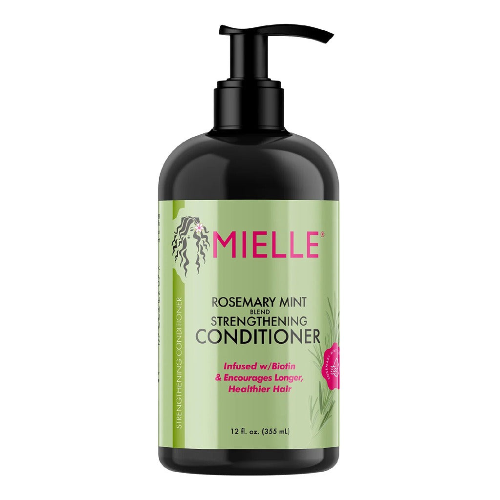 Mielle Rosemary Mint Hair Strengthening Conditioner With Biotin For All Hair Types 355ml