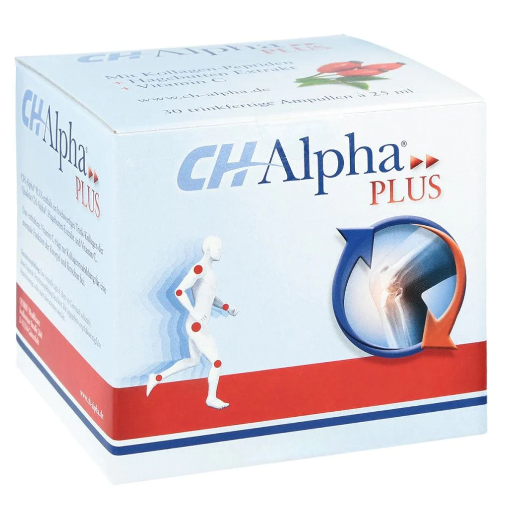 CH Alpha Plus Drinkable Collagen Peptide Vials 25ml, Pack of 30's