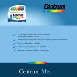 Centrum Men's Multivitamin Supplement Tablets, Pack of 60's