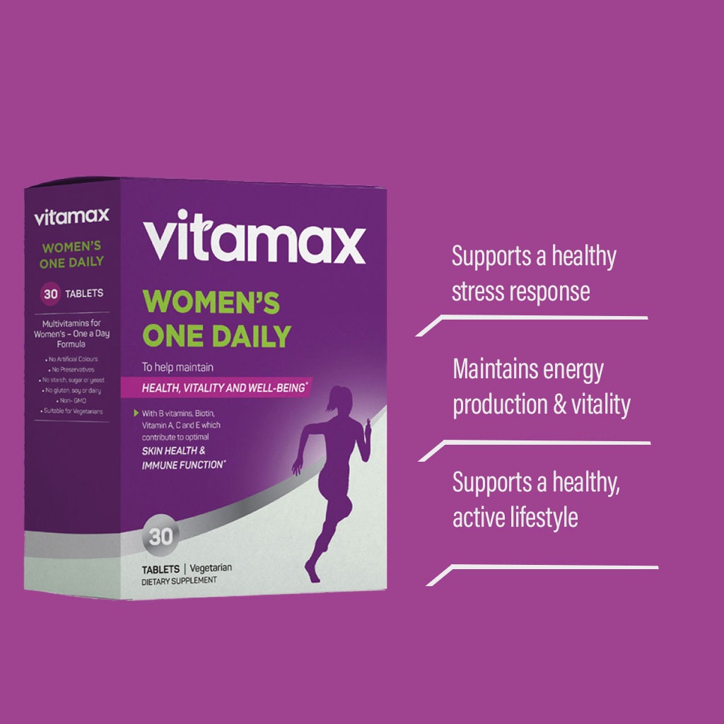 Vitamax Once Daily Women's Multivitamin Supplement Tablets, Pack of 30's