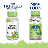 Solaray Korean Ginseng 550 mg VegCaps 50's