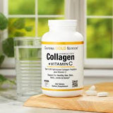 California Gold Nutrition Collagen Peptides Plus Vitamin C Dietary Supplement 250 Tablets