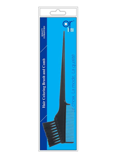 Or Bleu Hair Colouring Brush And Comb Black HB-257