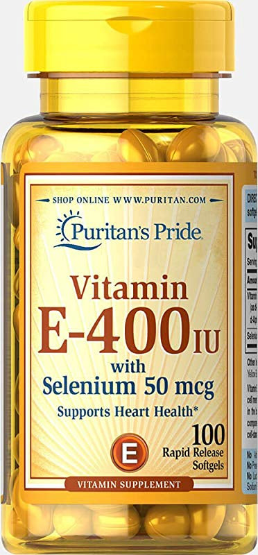 Puritan's Pride E400 W Selenium 50 100S