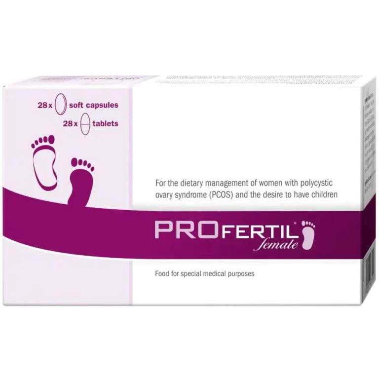 PROfertil® Female مع حمض الفوليك وأوميجا 3، حبوب دعم الخصوبة للنساء (أضف 2 + 1 مجانًا)