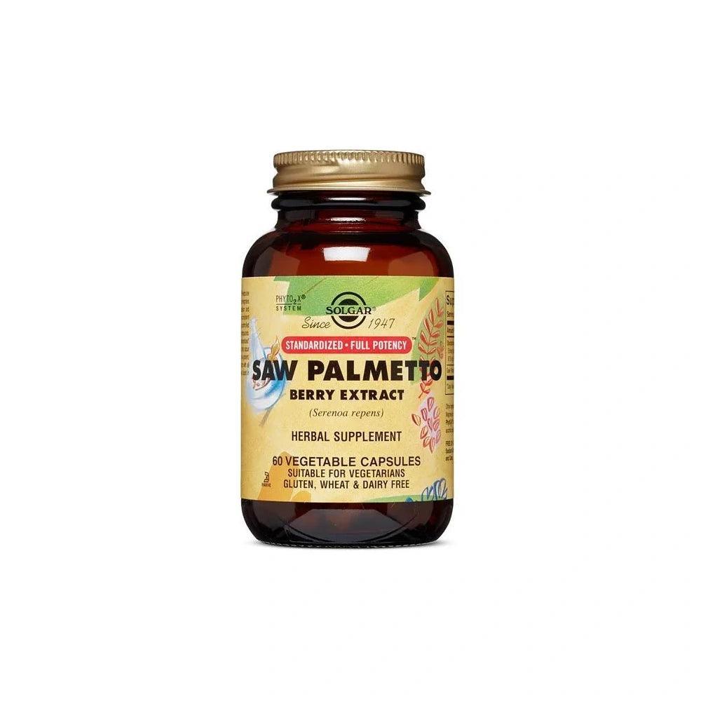 Solgar SFP Saw Palmetto Berry Extract Vegetable Capsules 60s