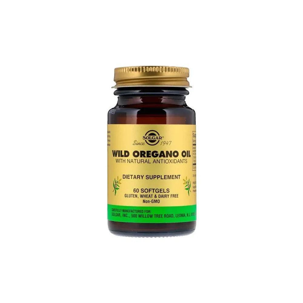 Solgar Wild Oregano Oil Softgels 60s