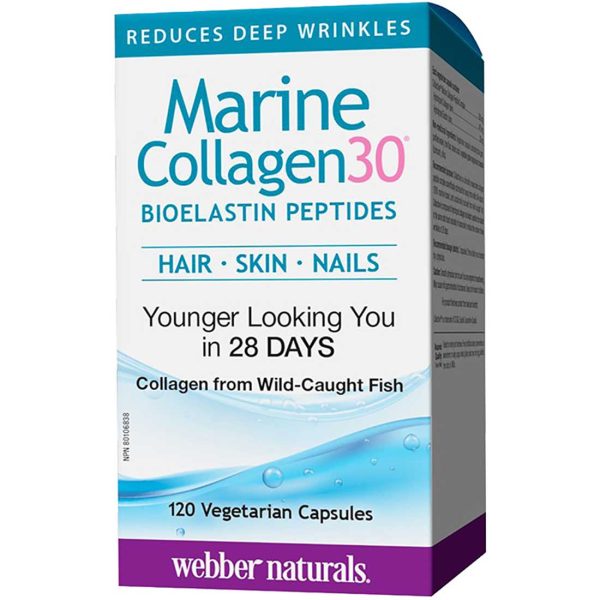 Webber Natural Collagen30 Marine Caps 120S